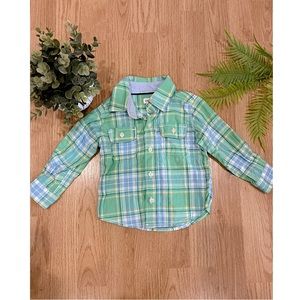 Carter’s Baby Boy Plaid Button Up